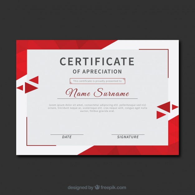 Certificate Psd Certificates Templates Free