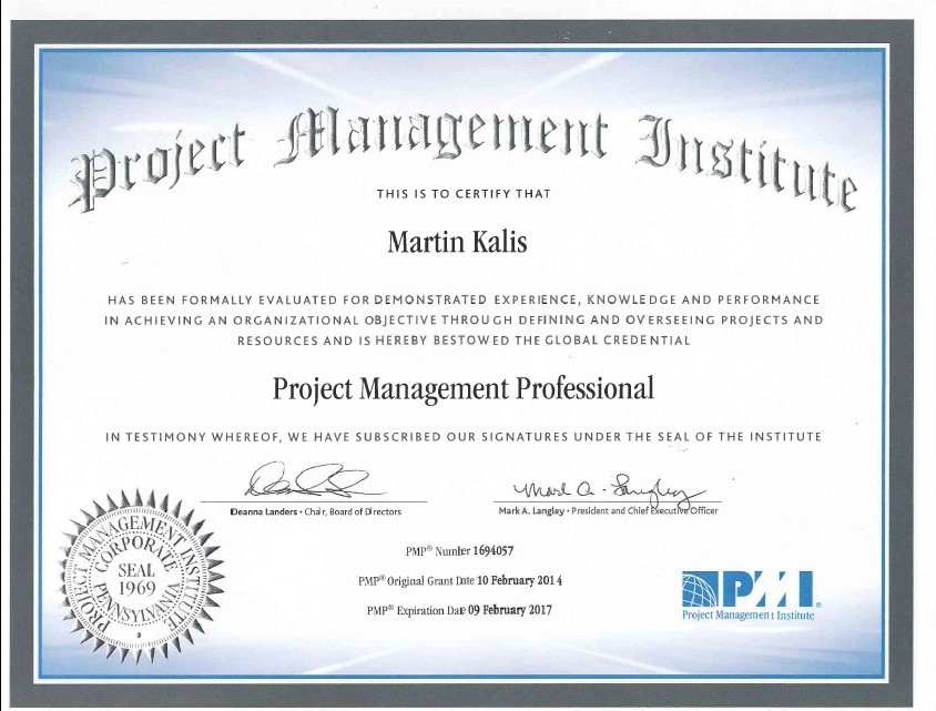project management certification bcit